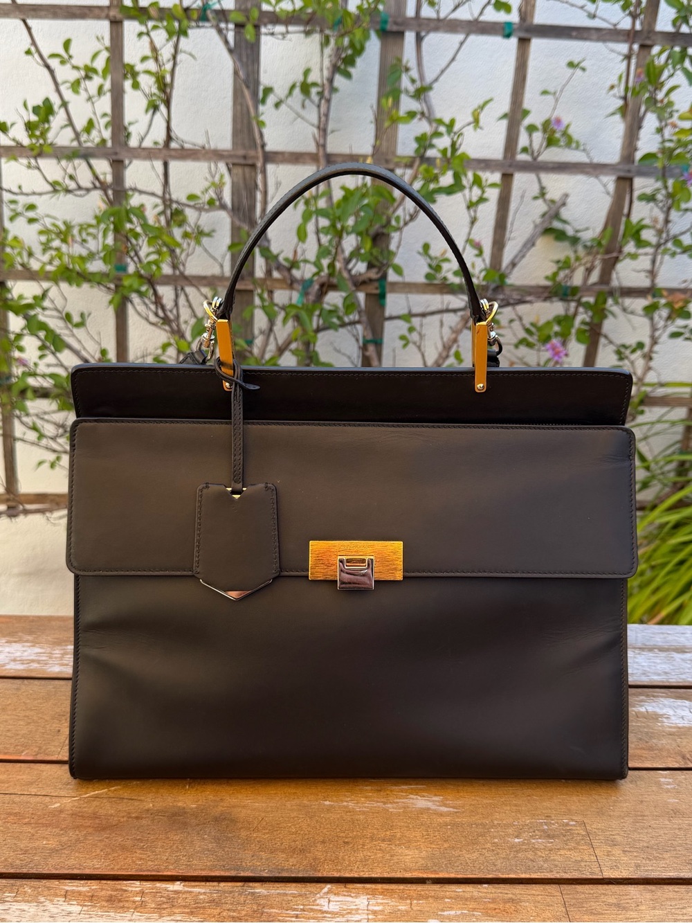 BALENCIAGA - Le Dix Zip Cartable AJ Bag